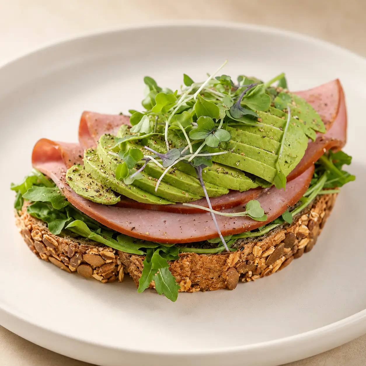 6-Seed Multigrain Sourdough — serving idea