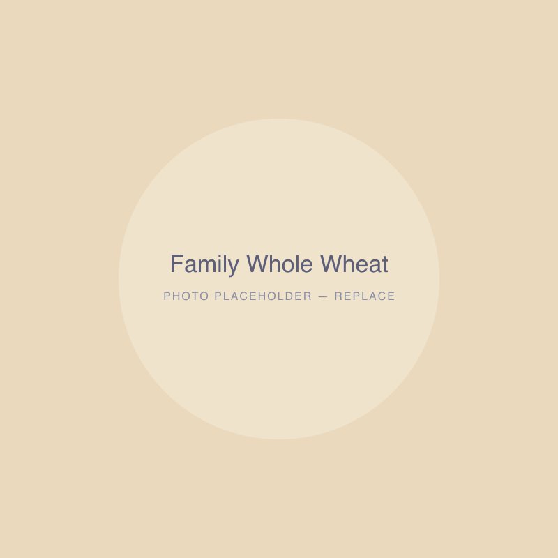 Family-Size Whole Wheat Toast