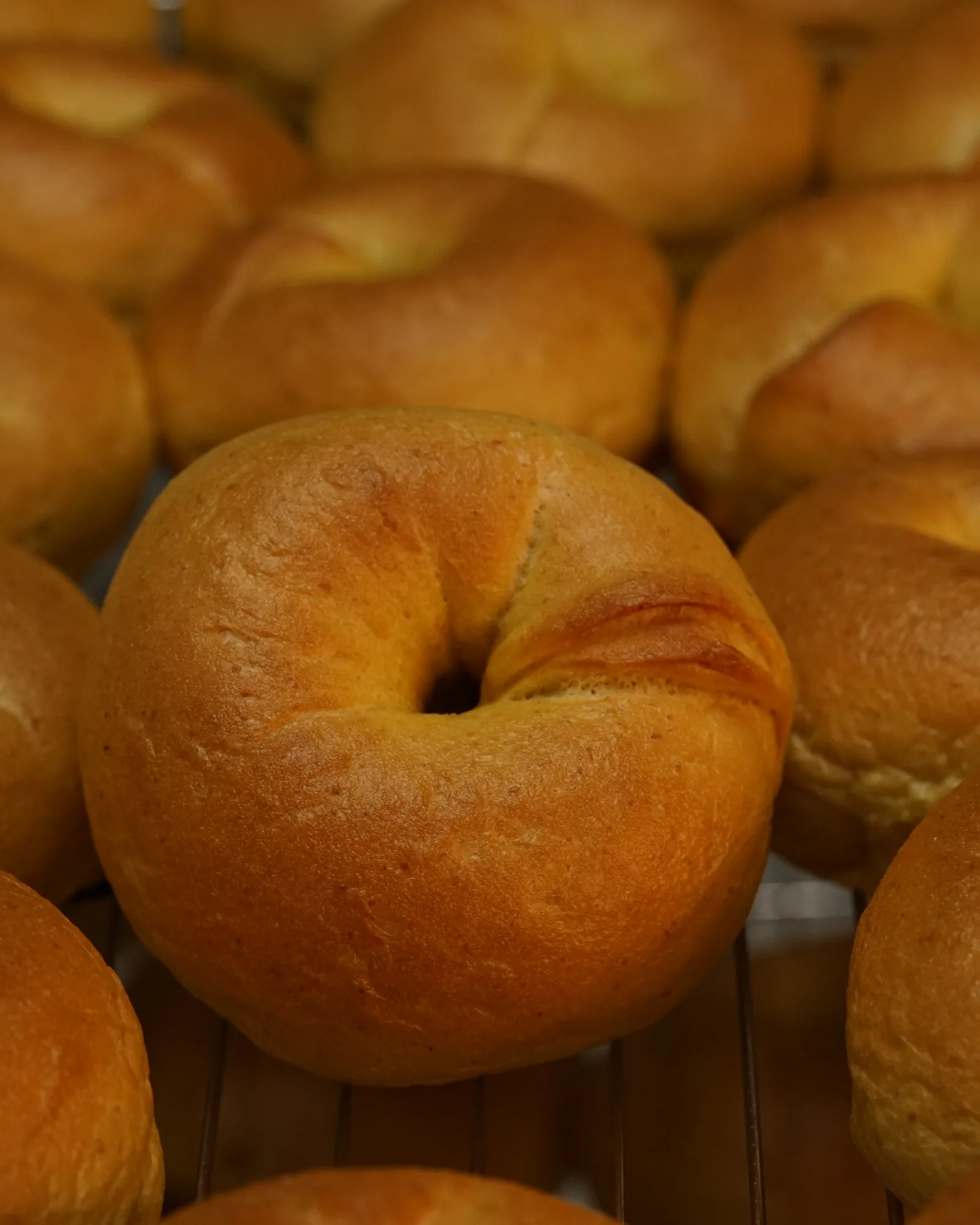 Kabocha Pumpkin Bagel with Milk Butter Filling
