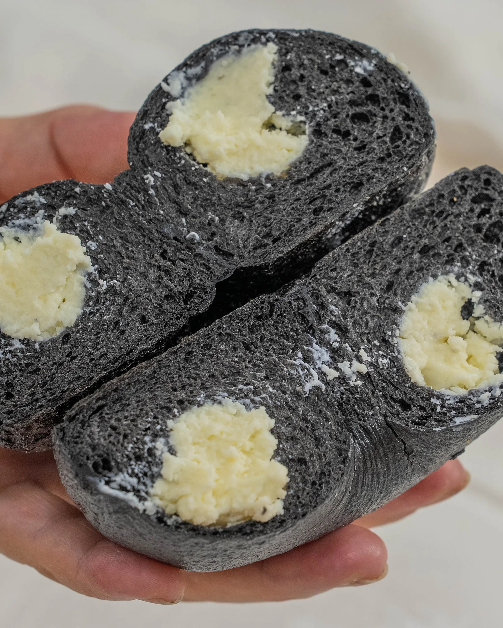 Squid Ink & Cream Cheese
